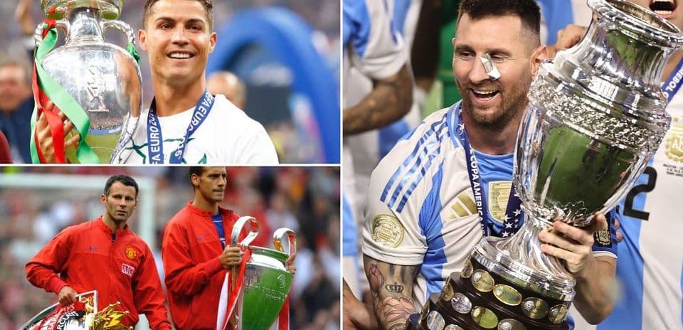 Top 18 Football Players Ranked by Most Trophies Won
