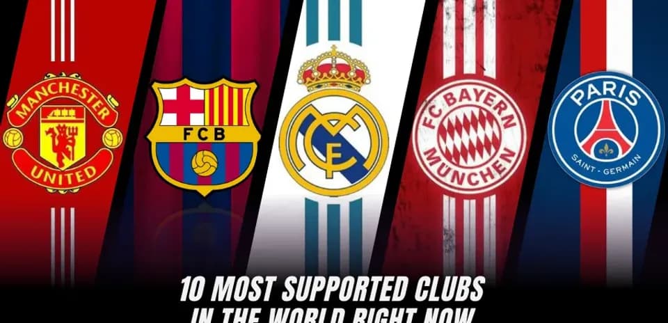 Top 10 Football Clubs with the Largest Global Fanbases in 2026