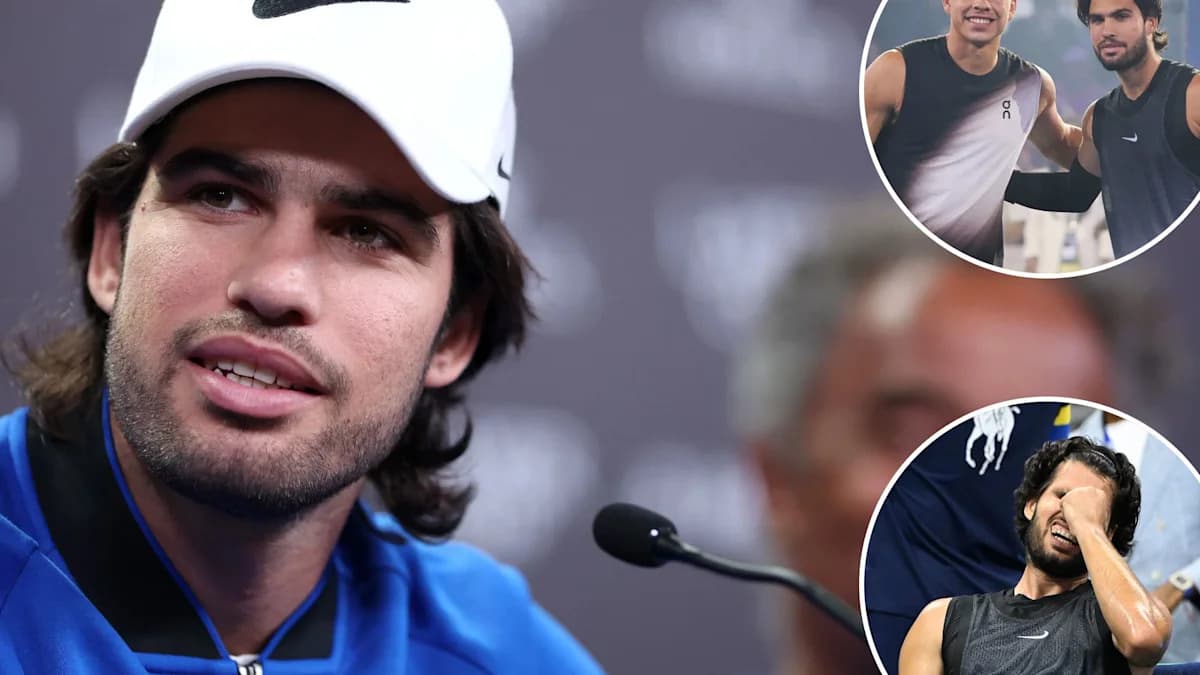 Carlos Alcaraz Frustrated by 3:30 a.m. US Open Finish: 'Too Much'