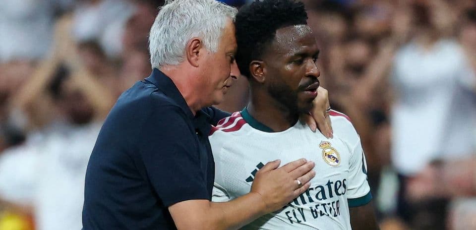 Jose Mourinho Defends Vinicius Junior After Bernabeu Fans Boo During Real Madrid’s Win Over Inter