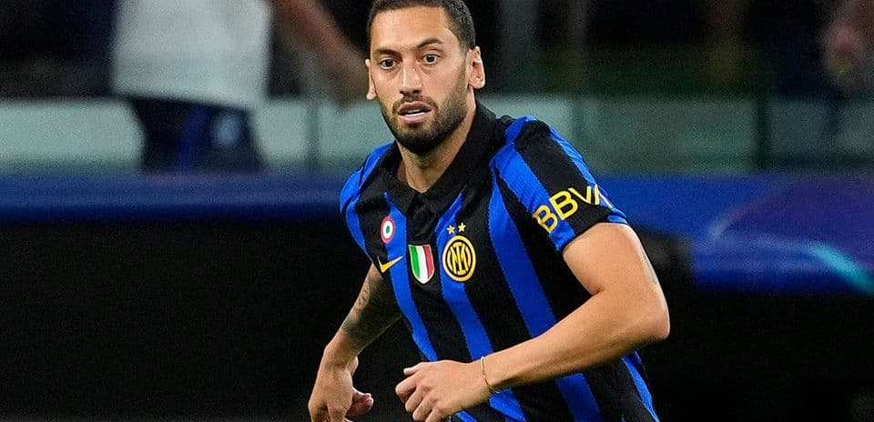 Hakan Calhanoglu to Miss Roma Clash Due to Thigh Injury