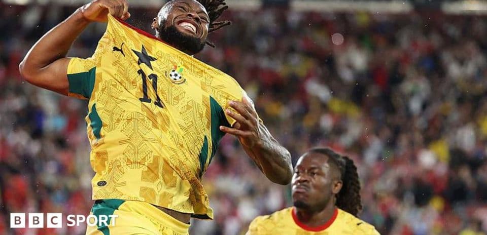 Ghana’s Last-Minute Goal Snatches Victory Over Panama at World Cup