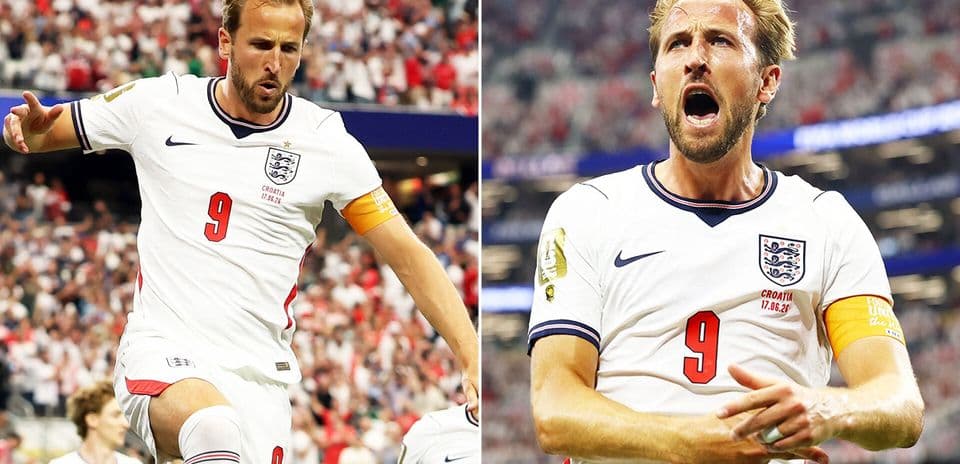 Harry Kane Matches Gary Lineker’s England World Cup Goal Record with Brace vs Croatia