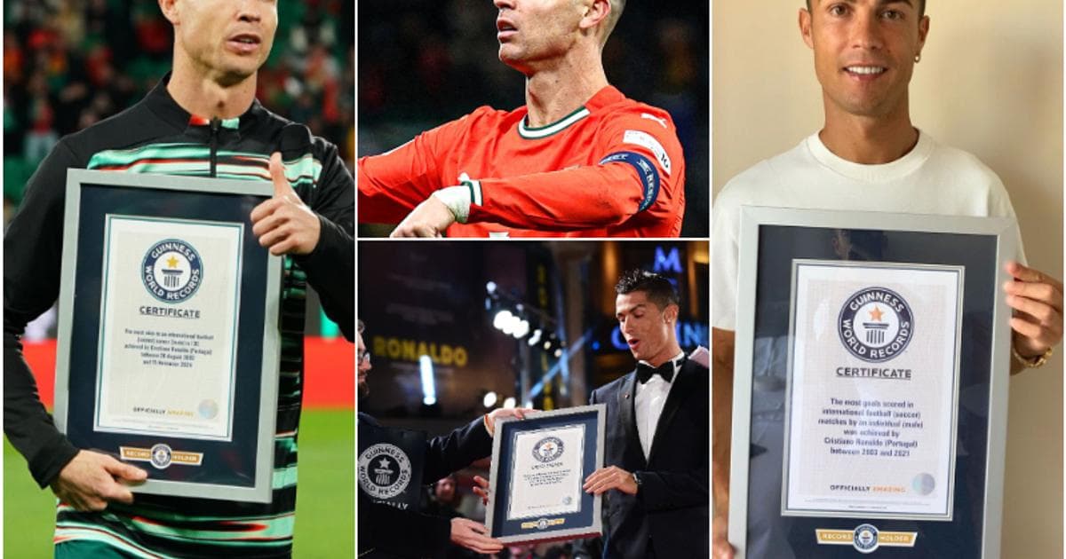 Cristiano Ronaldo’s Guinness World Records: A Historic Overview