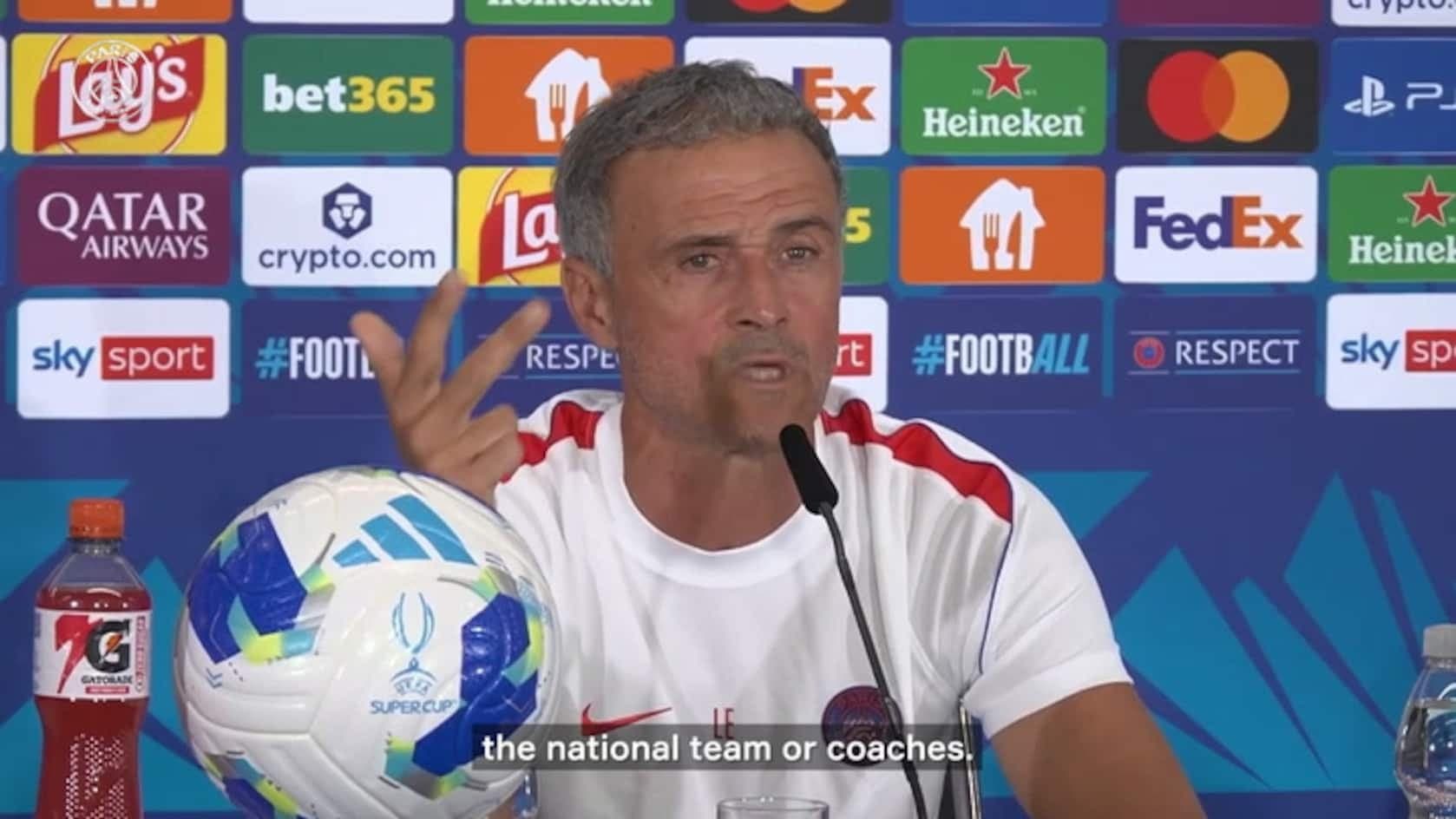 Luis Enrique Expresses Pride in Spanish Football Before Super Cup Clash