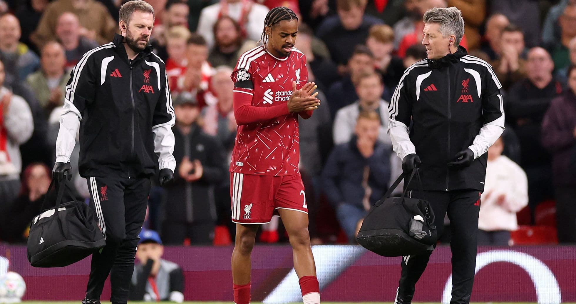 Bradley Barcola's Fitness Update After Injury Scare in Liverpool Debut Against Atletico Madrid