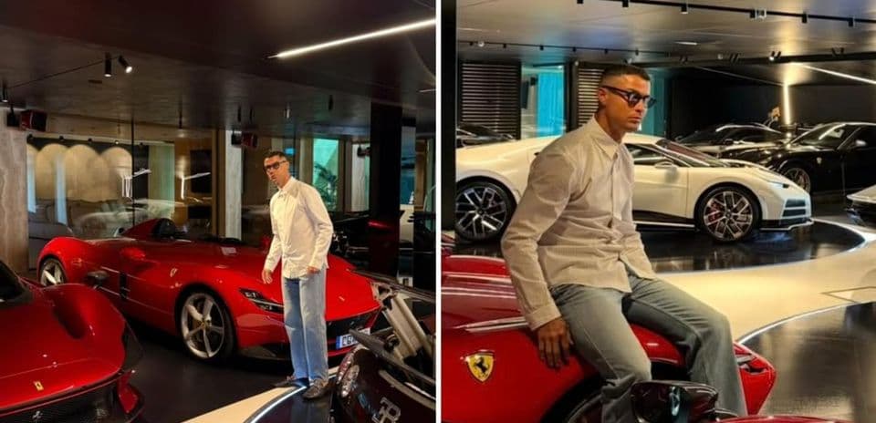 Cristiano Ronaldo’s $21 Million Supercar Garage Unveiled