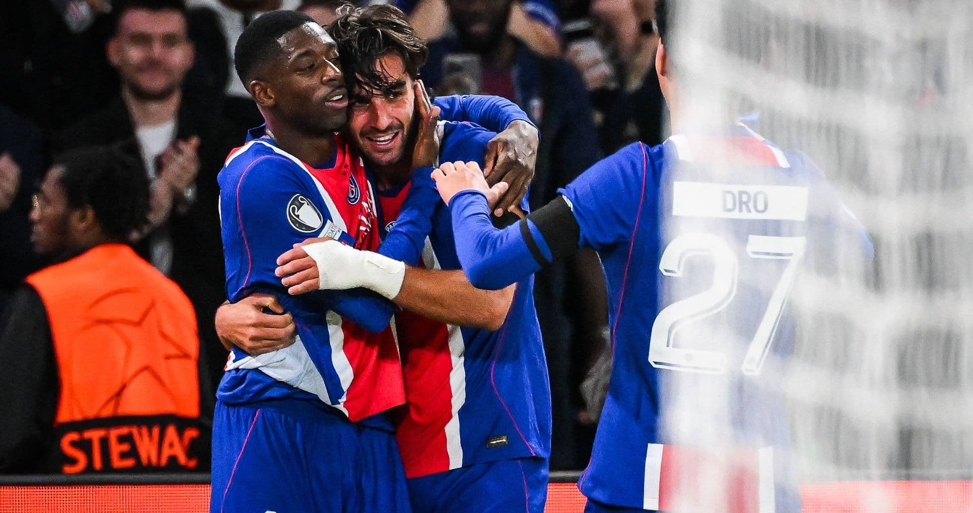 Ferran Torres and Ousmane Dembele Shine in PSG's 6-1 Champions League Win Over Slovan Bratislava