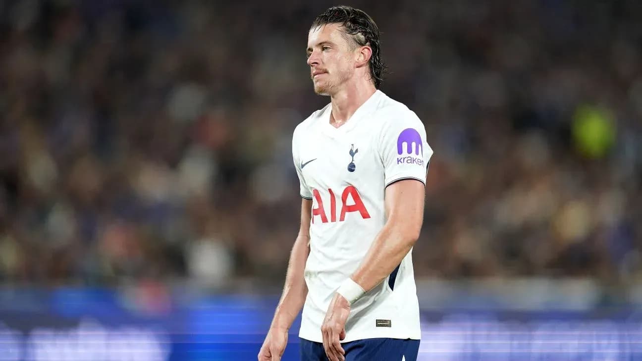 Tottenham player walking on the pitch during match Tottenham player walking on the pitch during match