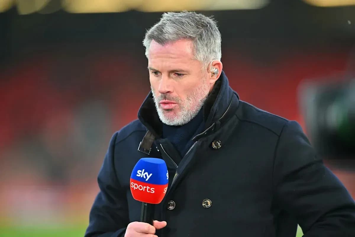 Sports commentator holding microphone before broadcast Sports commentator holding microphone before broadcast