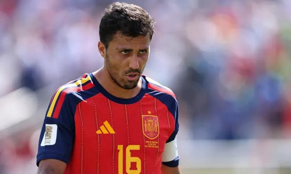 Player in Spain national team jersey during match Player in Spain national team jersey during match