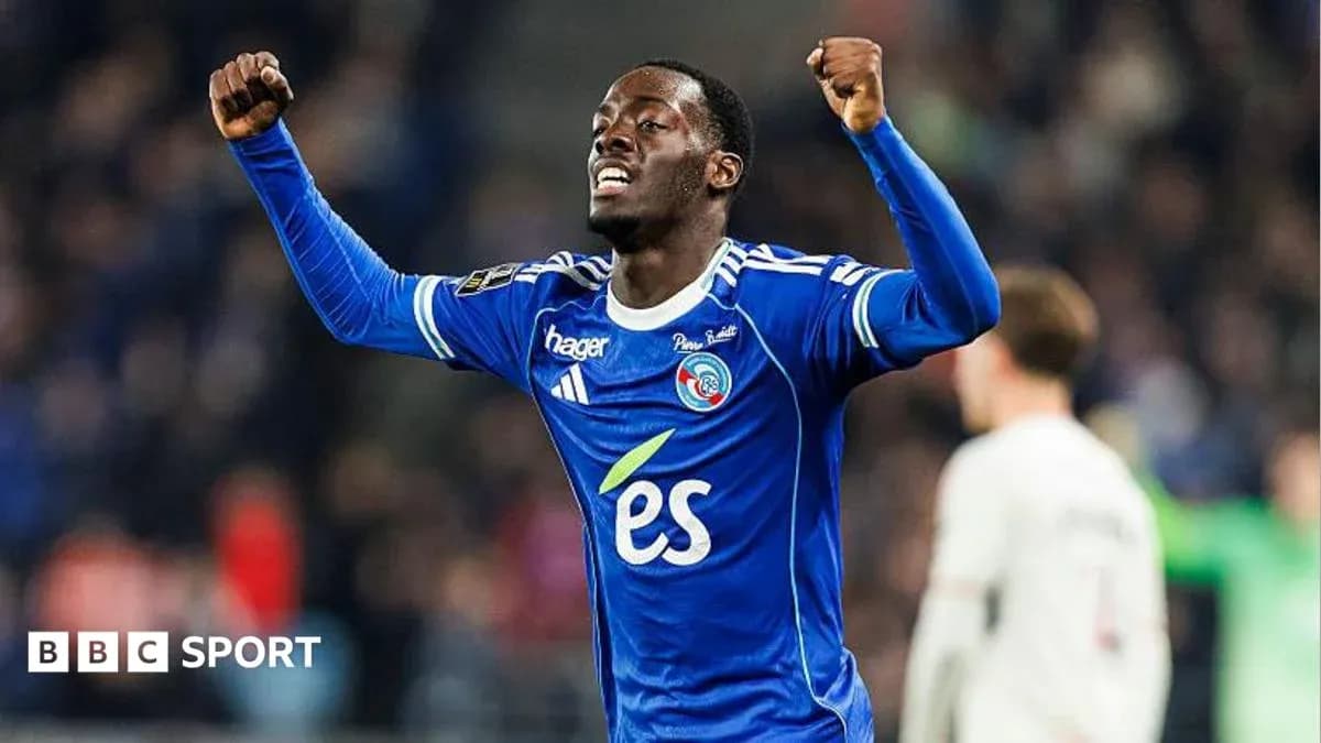Player celebrating after scoring a goal in match Player celebrating after scoring a goal in match