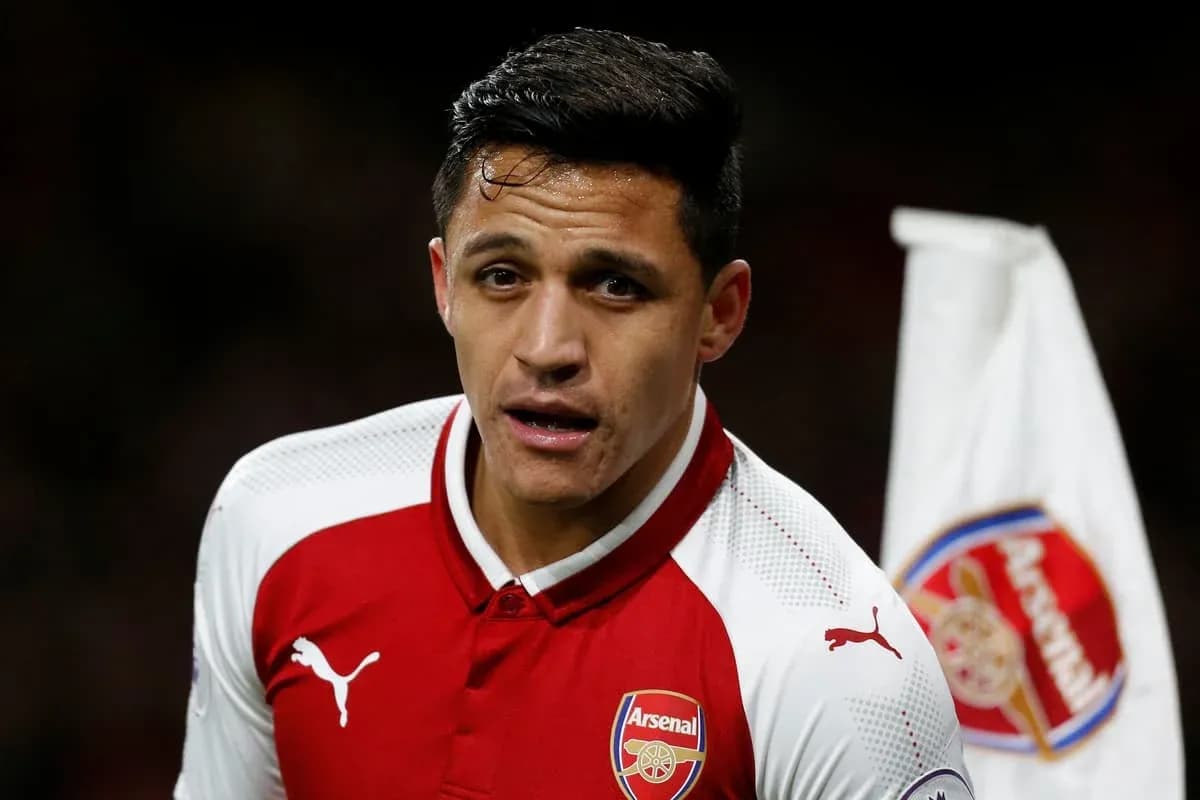 Player wearing Arsenal jersey during a match Player wearing Arsenal jersey during a match
