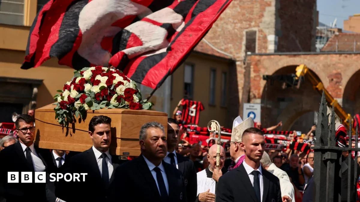 Funeral procession with floral arrangement on casket Funeral procession with floral arrangement on casket