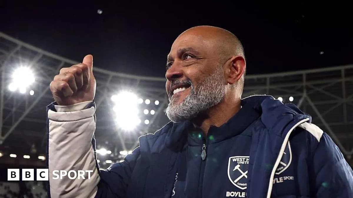 Manager celebrating with a thumbs-up gesture Manager celebrating with a thumbs-up gesture