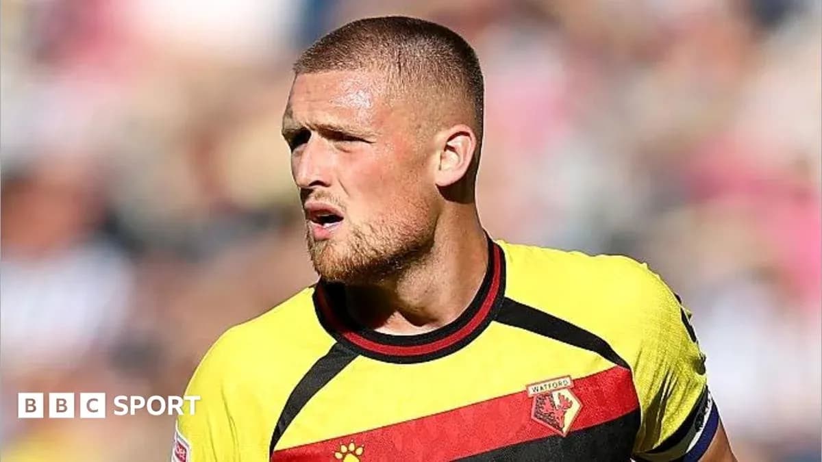 Watford player on the field during a match Watford player on the field during a match