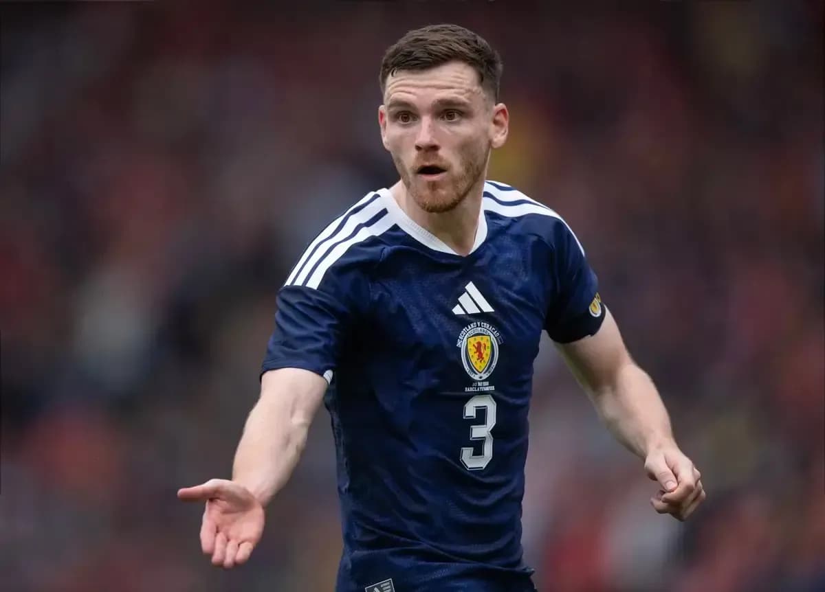 Player in Scotland jersey gesturing during match Player in Scotland jersey gesturing during match
