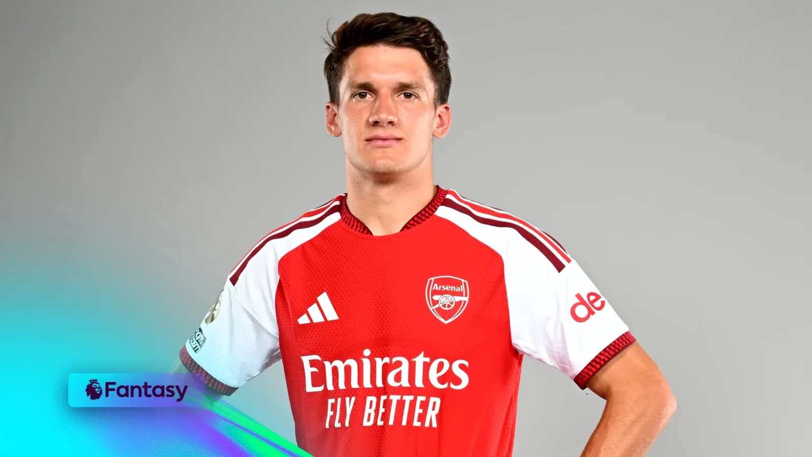 Player posing in Arsenal jersey for promotional shoot Player posing in Arsenal jersey for promotional shoot