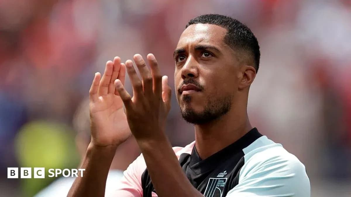 Player applauding fans during match Player applauding fans during match
