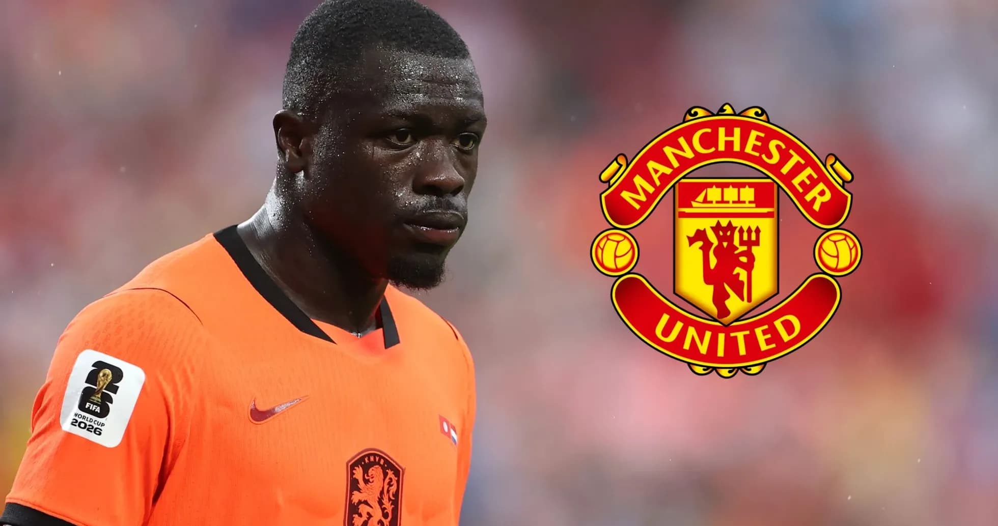 Player in orange jersey during match with logo overlay Player in orange jersey during match with logo overlay