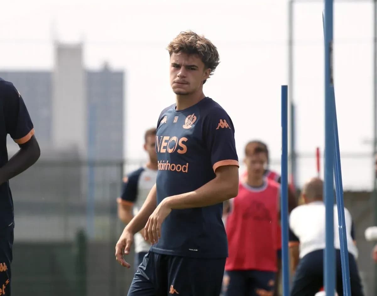 Player walking on training pitch during session Player walking on training pitch during session