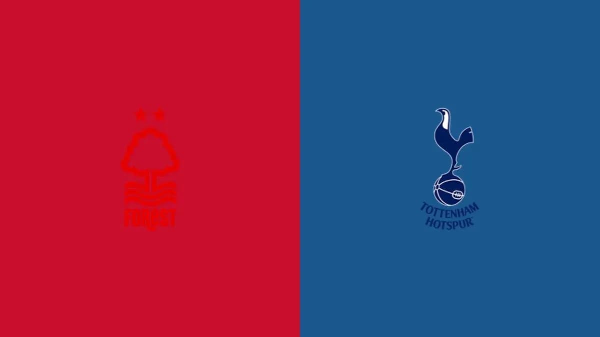 Logos of Nottingham Forest and Tottenham Hotspur Logos of Nottingham Forest and Tottenham Hotspur