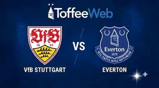 VfB Stuttgart versus Everton match graphic VfB Stuttgart versus Everton match graphic