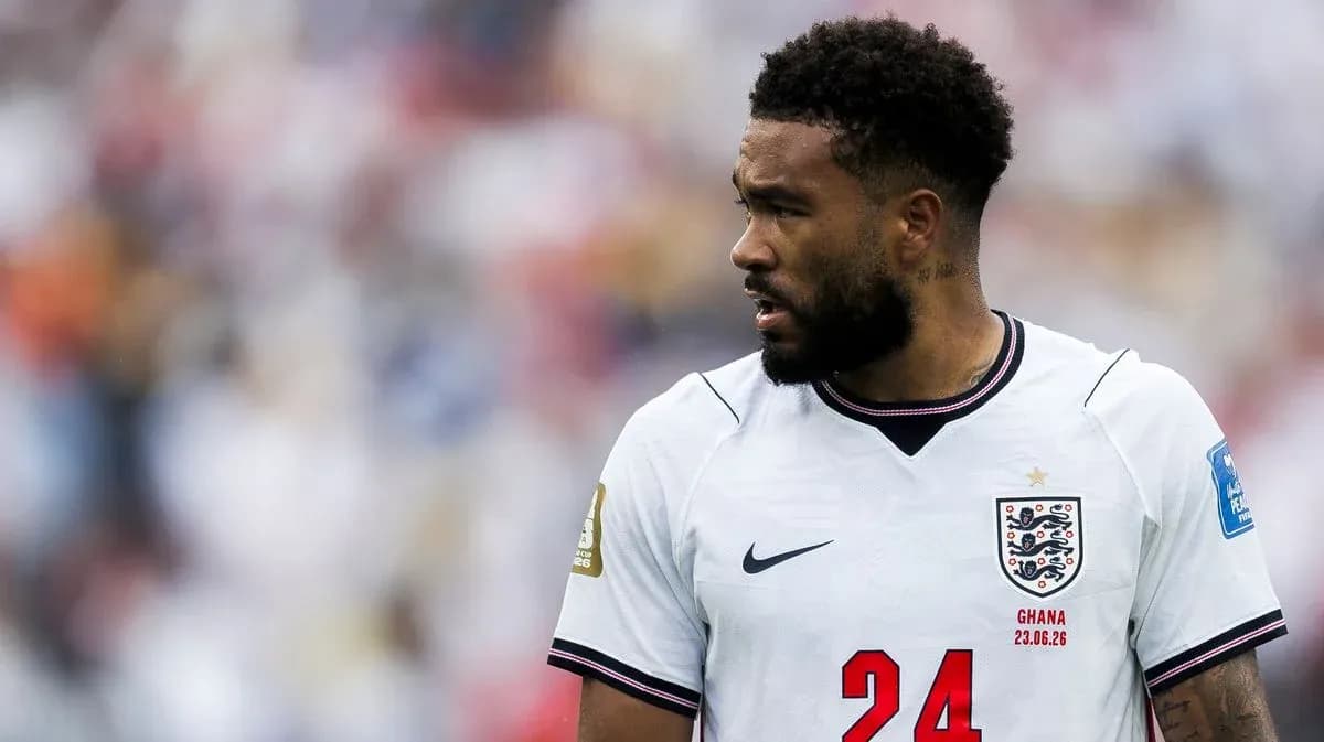 Player in England jersey during a match Player in England jersey during a match