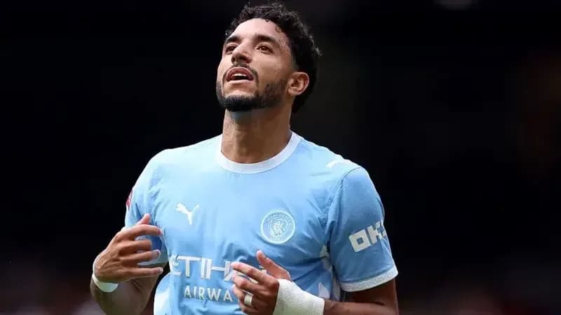 Player celebrating during a football match Player celebrating during a football match