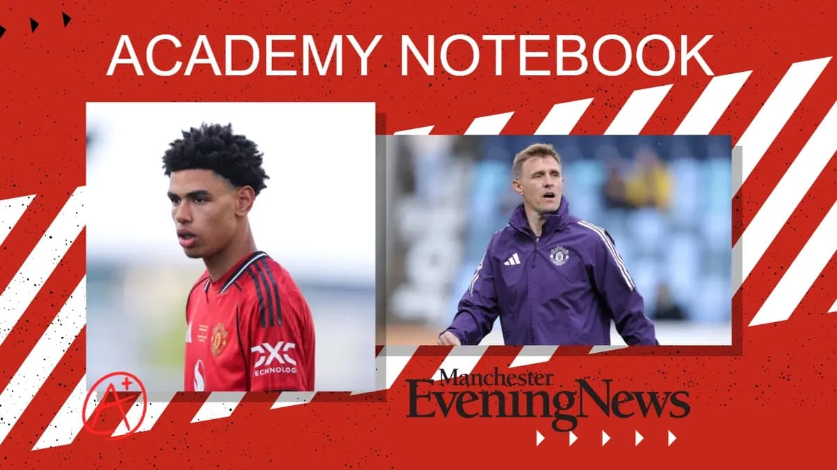 Young player and coach at Manchester United academy Young player and coach at Manchester United academy