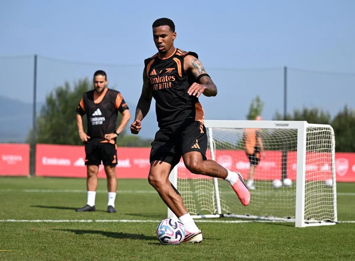 Player dribbling ball during training session Player dribbling ball during training session