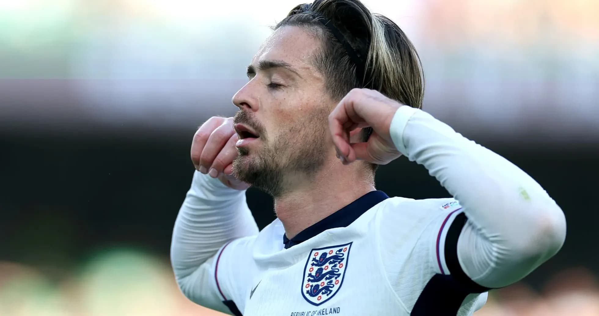 Player in England kit during match action Player in England kit during match action