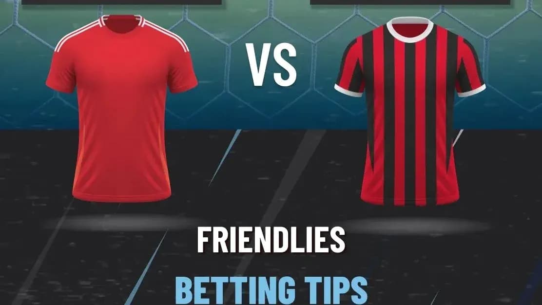 Red and black football jerseys for friendly match Red and black football jerseys for friendly match