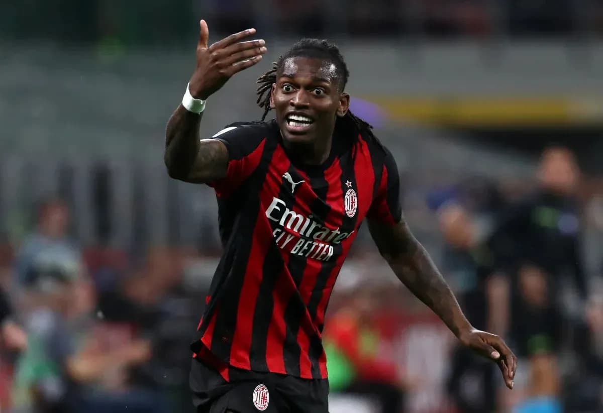 Player gesturing during a football match Player gesturing during a football match