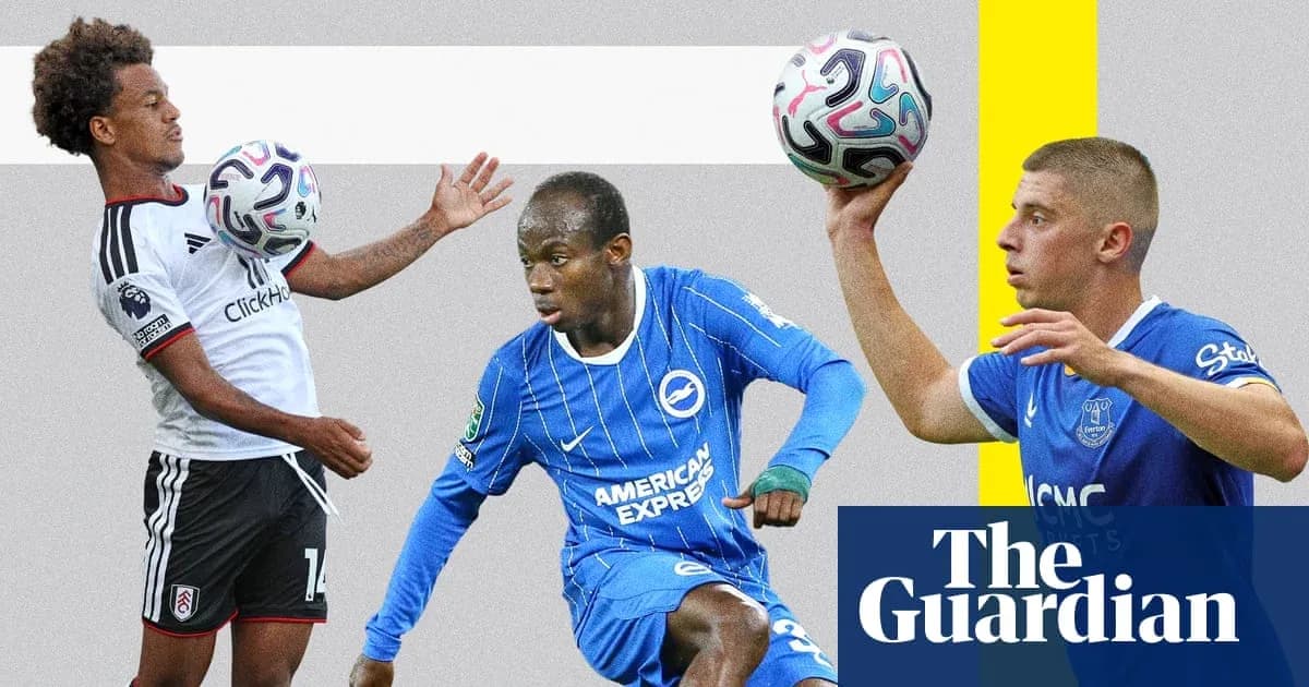 Three football players in action during matches Three football players in action during matches