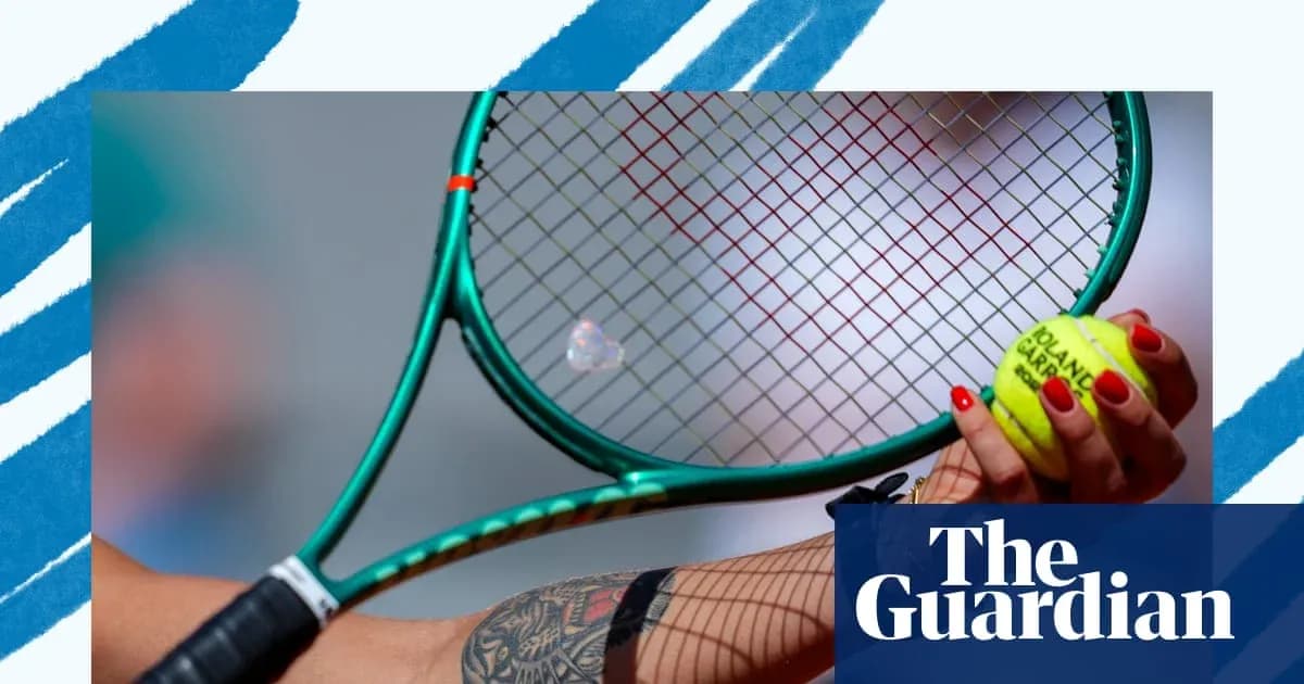 Tennis player holding racket and ball close-up Tennis player holding racket and ball close-up