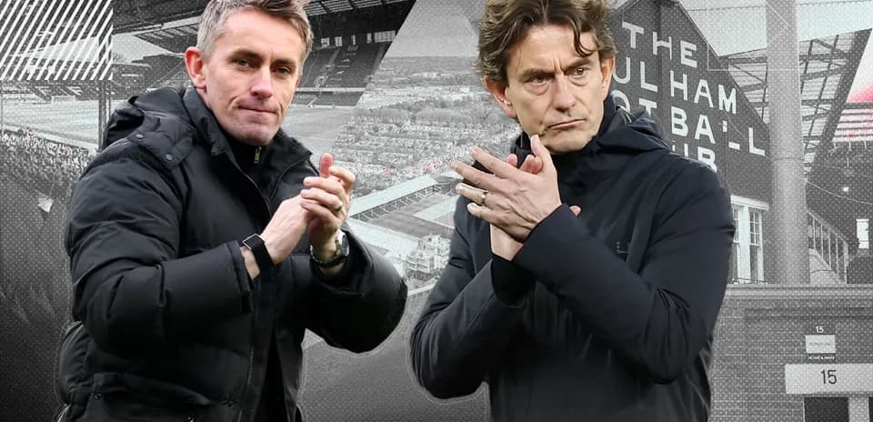 Two football managers applauding at a stadium Two football managers applauding at a stadium