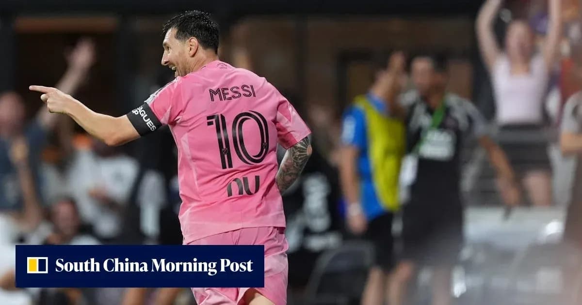 Player celebrating in pink jersey during match Player celebrating in pink jersey during match
