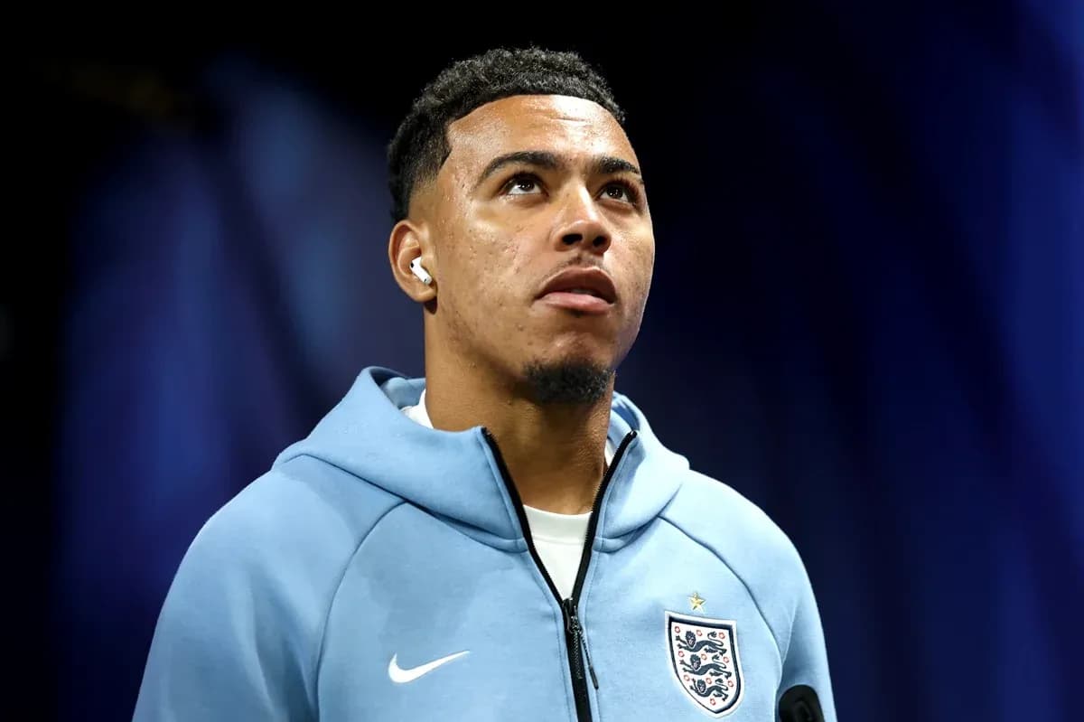 Player wearing England kit during pre-match event Player wearing England kit during pre-match event