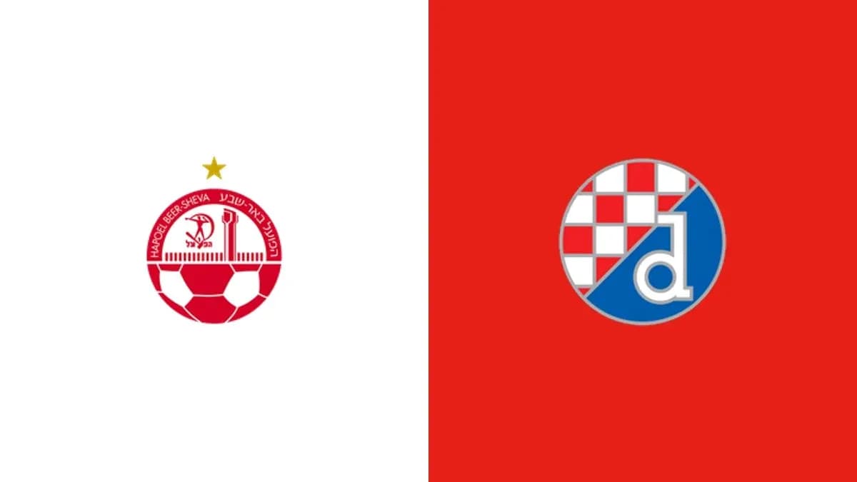 Logos of Hapoel Be'er Sheva and Dinamo Zagreb Logos of Hapoel Be'er Sheva and Dinamo Zagreb