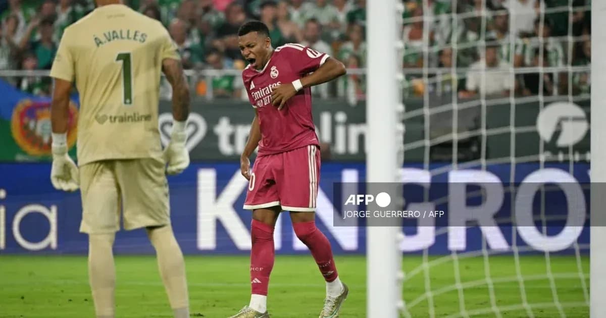 Real Madrid player reacting during a match Real Madrid player reacting during a match