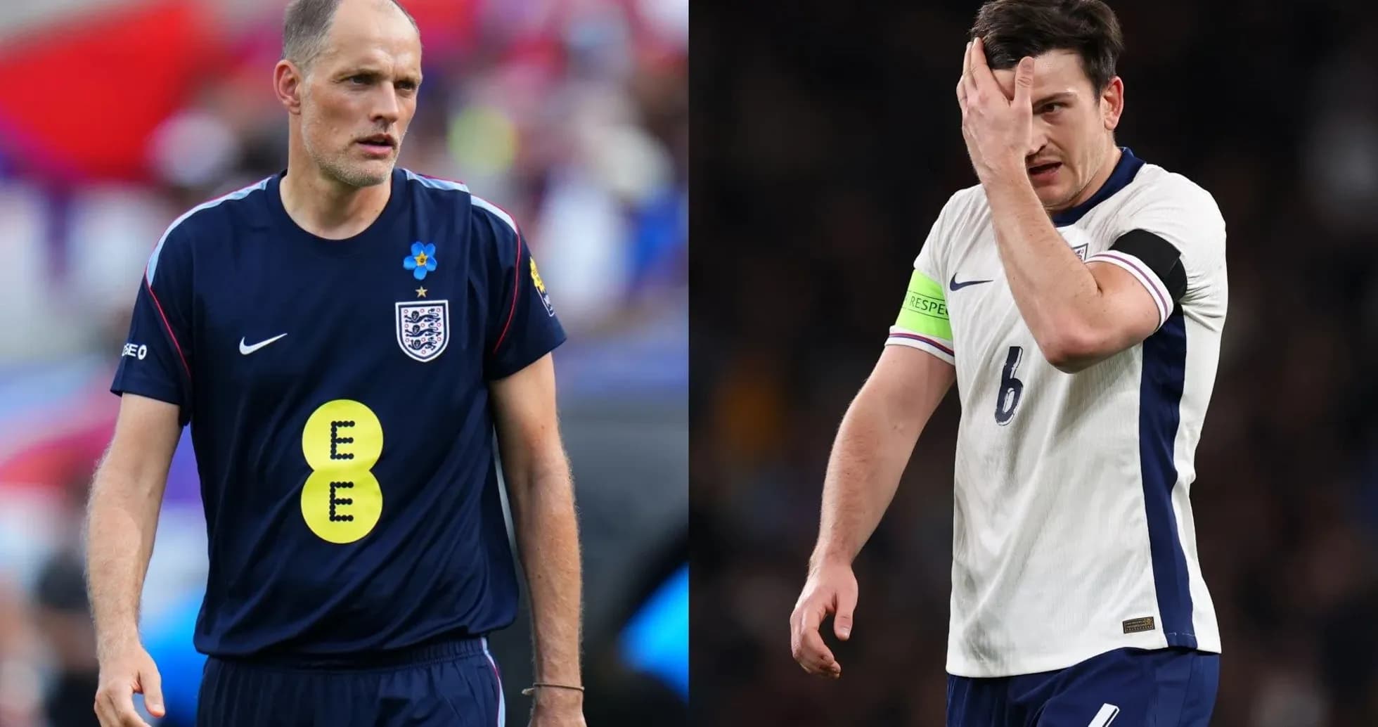 England team members during a match, one in kit England team members during a match, one in kit