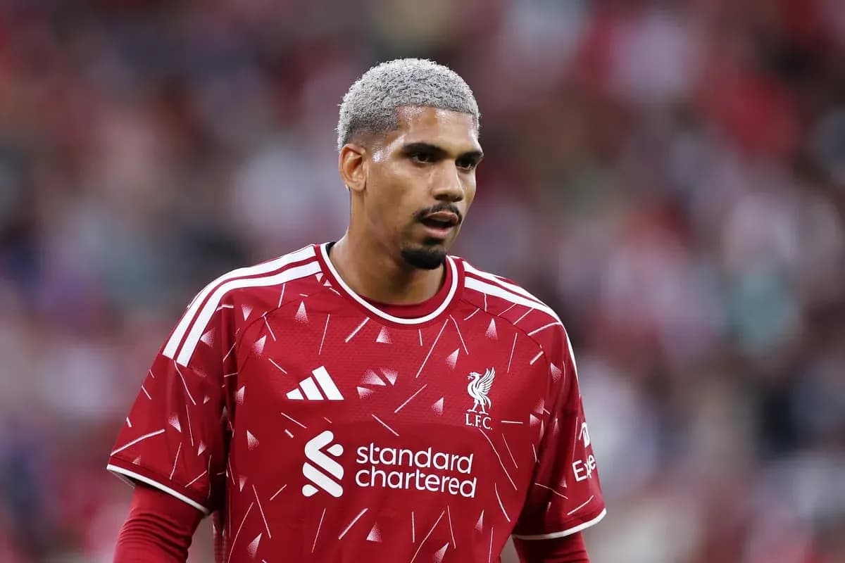 Player in Liverpool kit during match preparation Player in Liverpool kit during match preparation