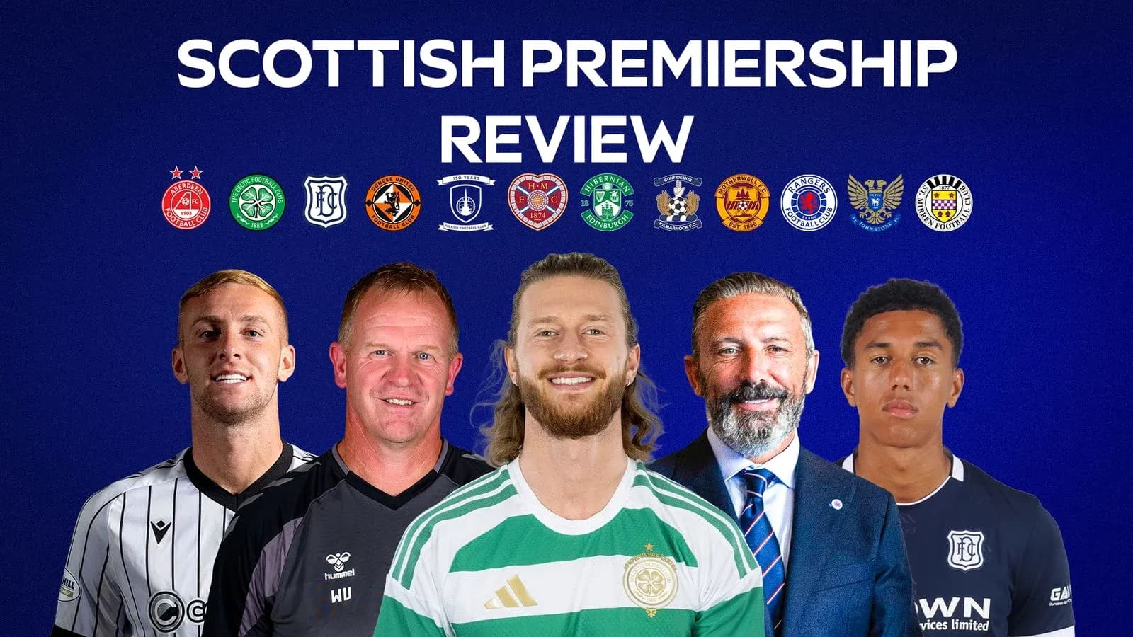 Scottish Premiership review featuring players and managers Scottish Premiership review featuring players and managers