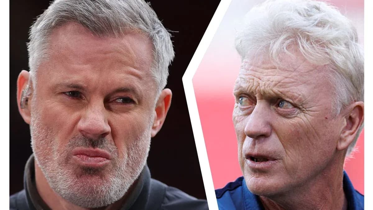 Two sports commentators expressing different reactions Two sports commentators expressing different reactions