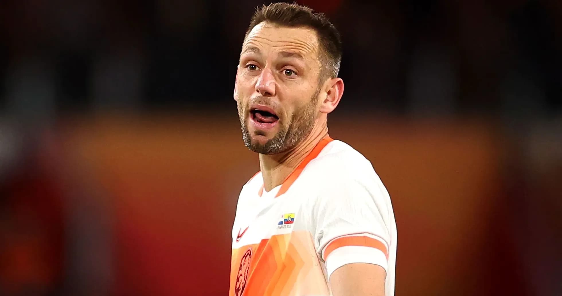 Player reacting during a football match Player reacting during a football match