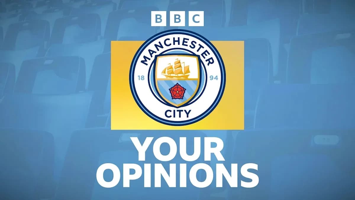 Manchester City logo with seating background Manchester City logo with seating background