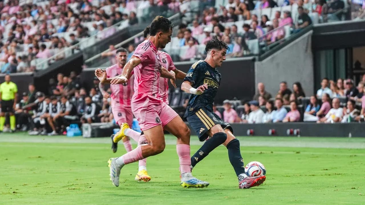 Players competing in Philadelphia Union vs Inter Miami match Players competing in Philadelphia Union vs Inter Miami match