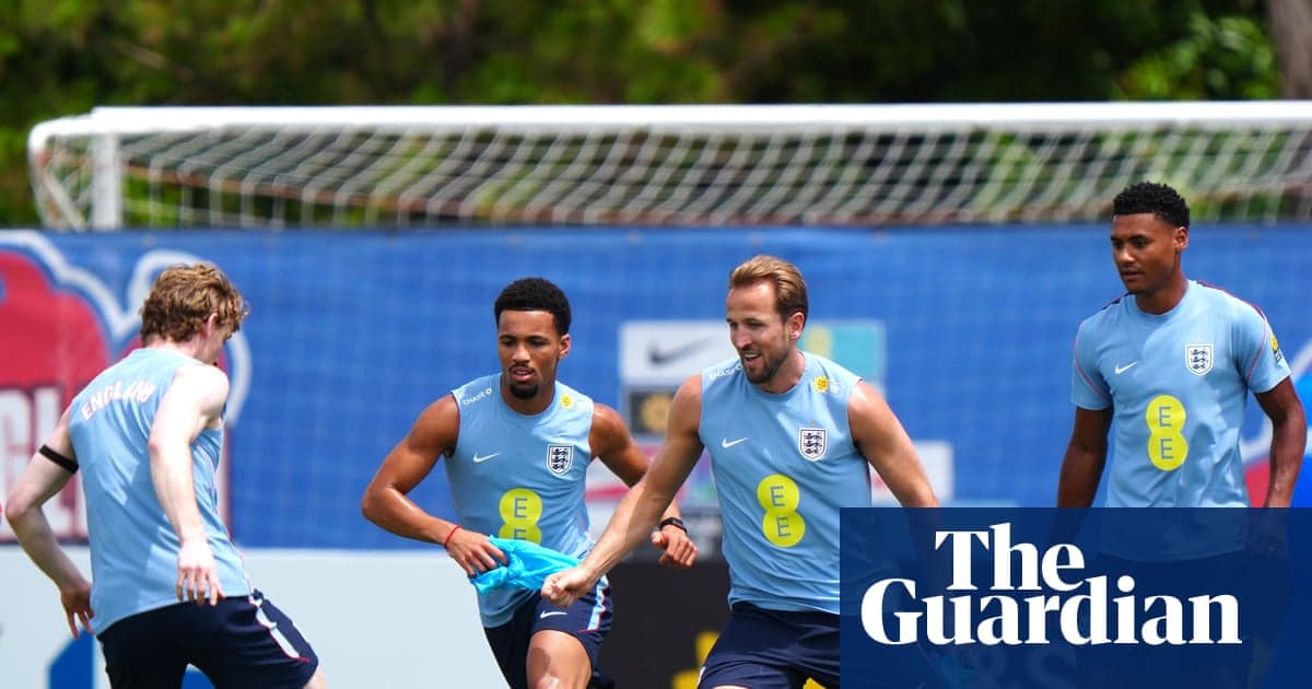 England players training during a practice session England players training during a practice session
