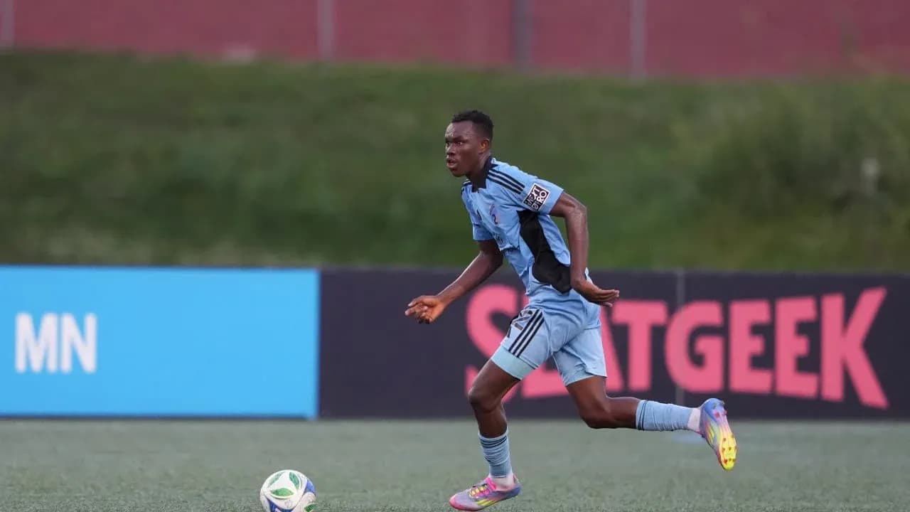 Player running with the ball during match Player running with the ball during match